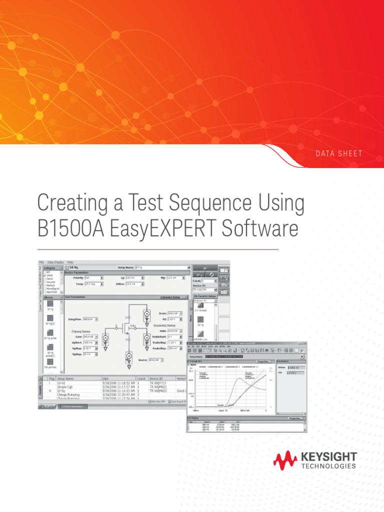 Creating Test Sequences with EasyEXPERT | PDF | Parameter (Computer ...