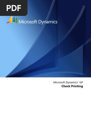 Check Printing