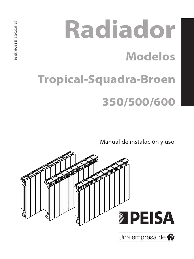 P3-GR-MAN-153 - 02 - Manual Radiadores in | PDF | Corrosión ...