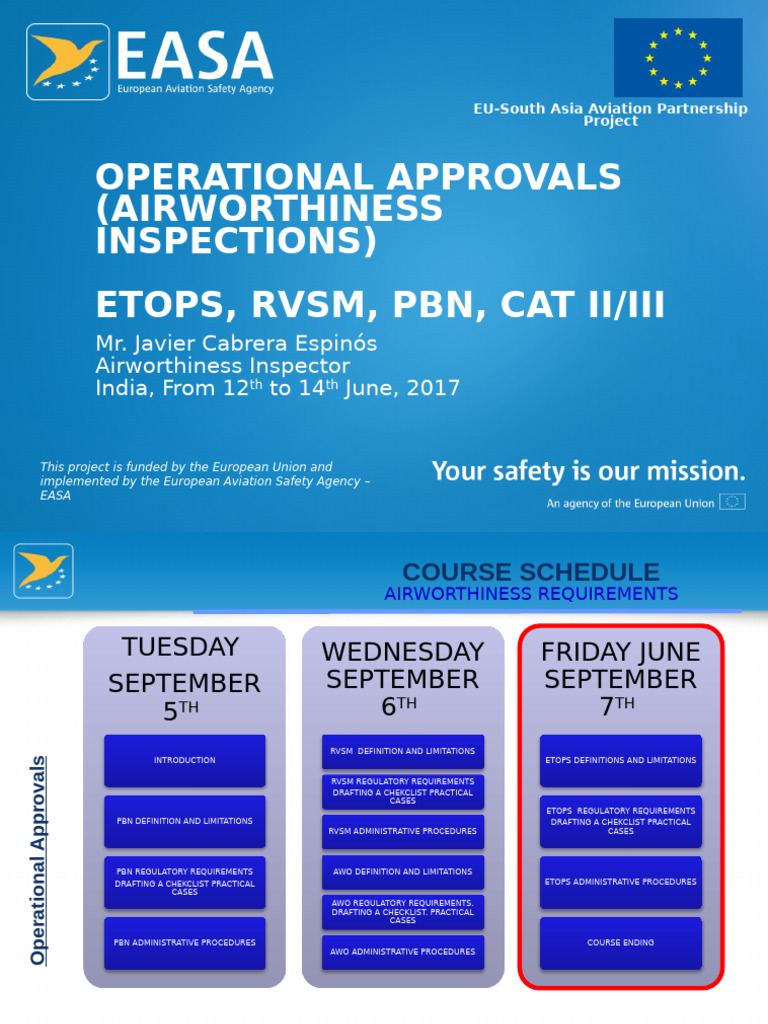 Aviation Safety Operational Approvals | PDF | Aviation | Aerospace
