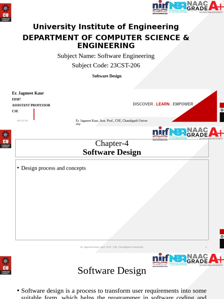 (2.1.1)Software design | PDF | Modular Programming | Computer Programming