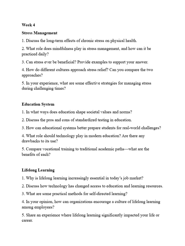 Week 4 | PDF