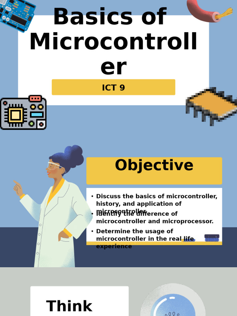 Basics and Components of Microcontroller | PDF | Microcontroller ...