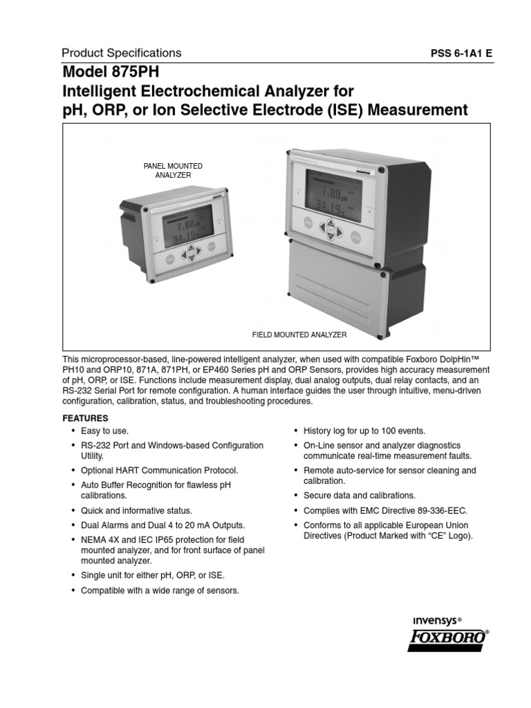 Foxboro PDF Calibration Alternating Current
