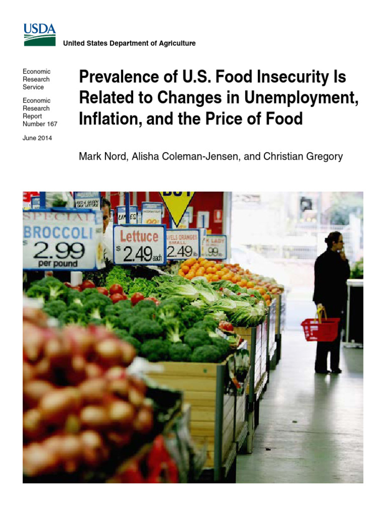 U.S. Food Insecurity and Economic Factors | PDF | Food Security | Inflation