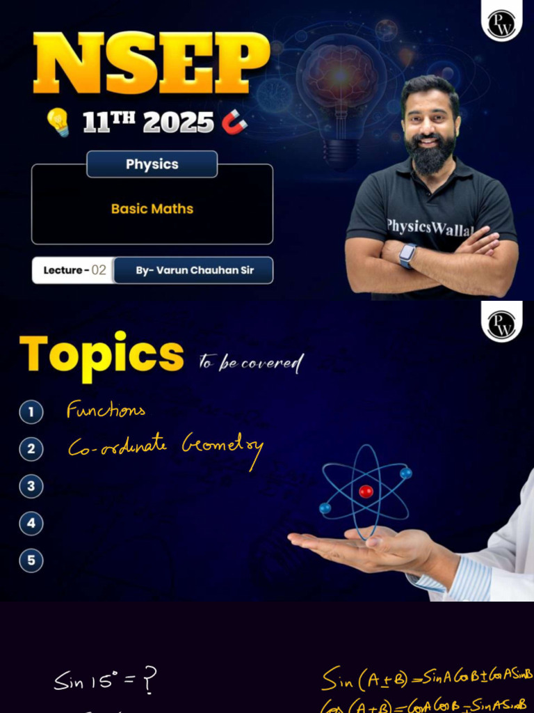 Basic Maths 02 - Class Notes | PDF