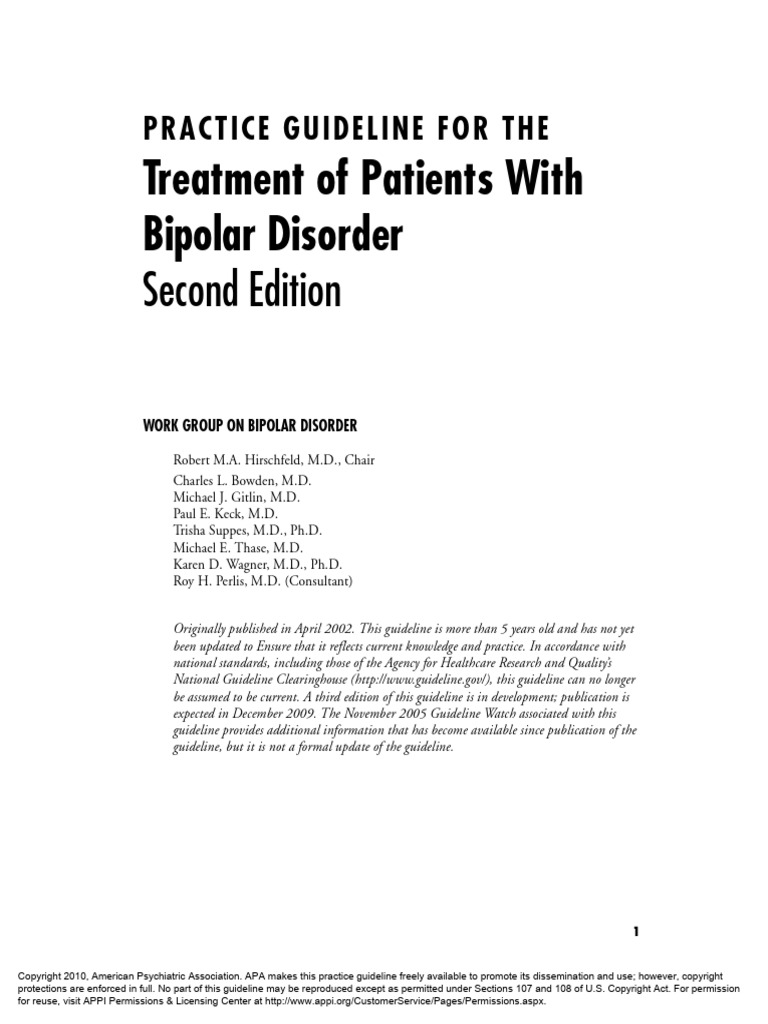 Bipolar 1410197656063 | PDF | Bipolar Disorder | Major Depressive Disorder