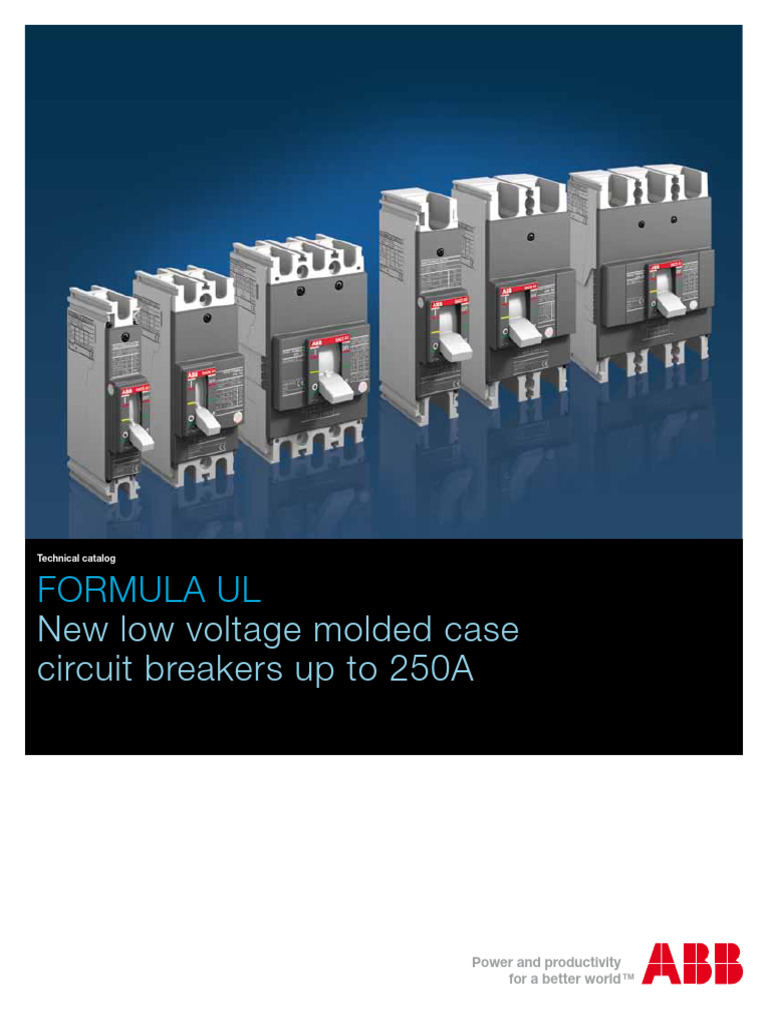 ABB FORMULA Circuit Breakers Overview | PDF | Electric Power ...