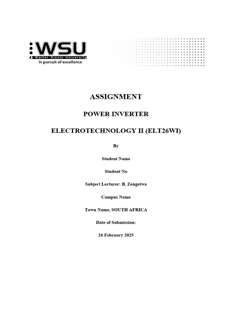 Elt26w1 Individual Assignment | PDF | Essays | Plagiarism