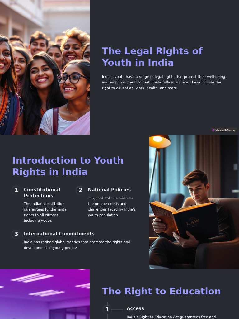 Legal Rights of Youth in India | PDF | Social Exclusion | Human Rights