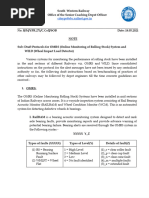 Hot Axle Box Detection System Overview | PDF