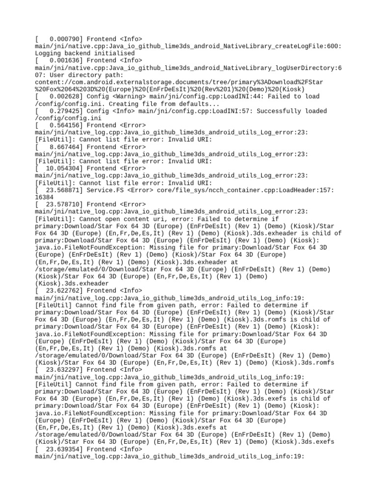 Lime3ds Log | PDF | Computer Engineering | Computer Architecture