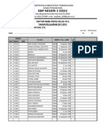 Daftar Kelas 7