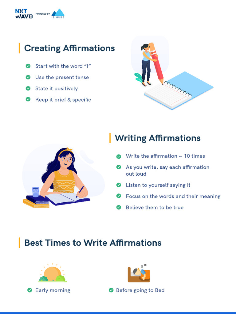 Effective Affirmation Writing Tips | PDF