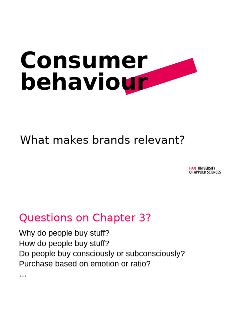 Understanding Consumer Buying Behavior | PDF | Brand | Behavior