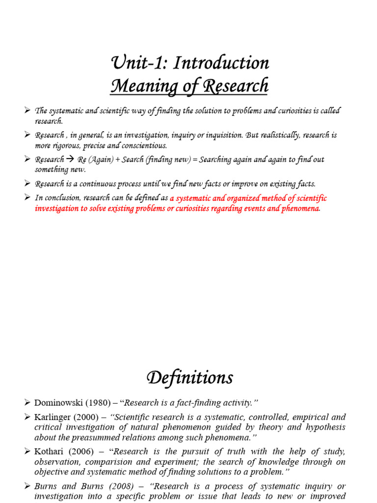 1 Introduction To Research - 94bd8ca3 C3a4 4023 96b5 D9281d24917e | PDF ...