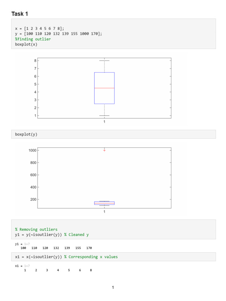 Data Analysis: Outlier Impact | PDF