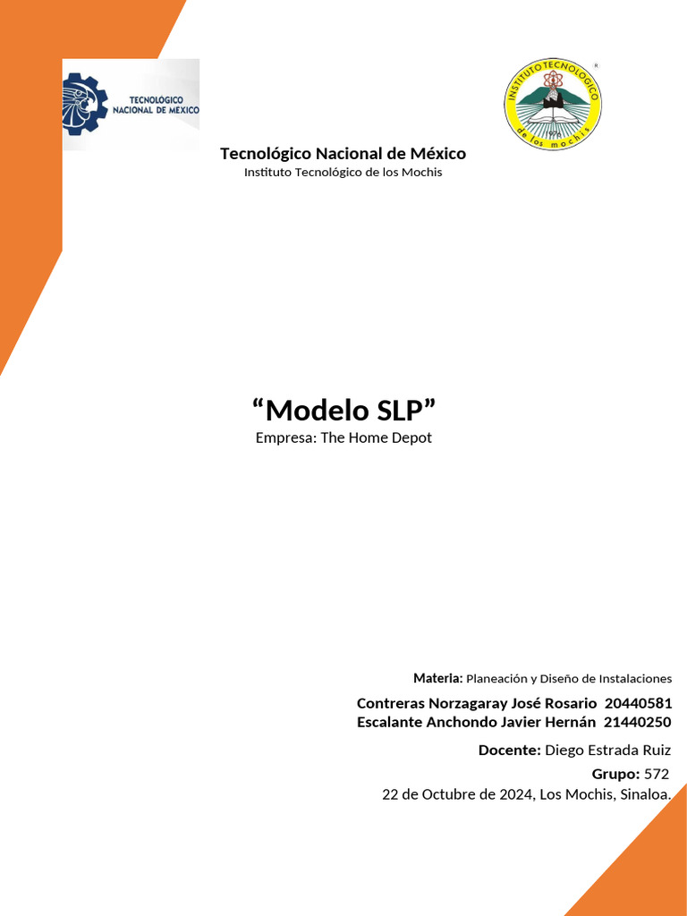 Modelo SLP para Home Depot México | PDF | Business | Economias
