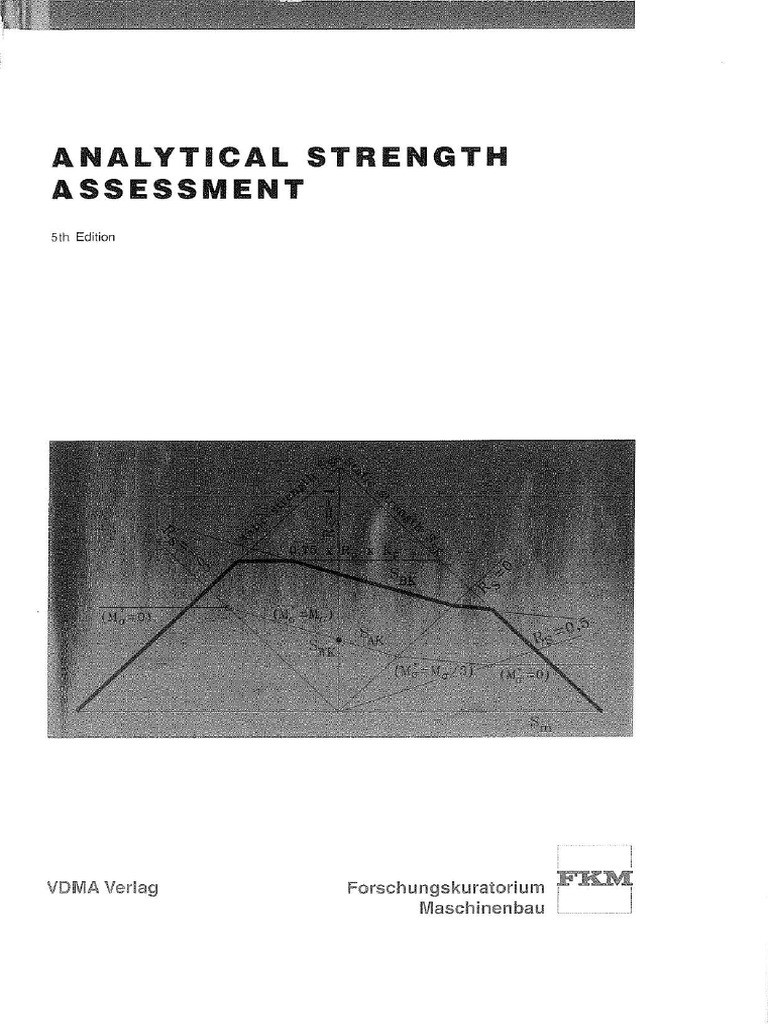 Fkm Guidline Analytical Strength Assesment Of Component Pdf
