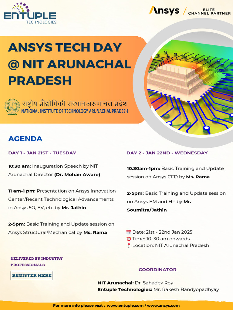 Tech Day - NIT Arunachal Pradesh | PDF
