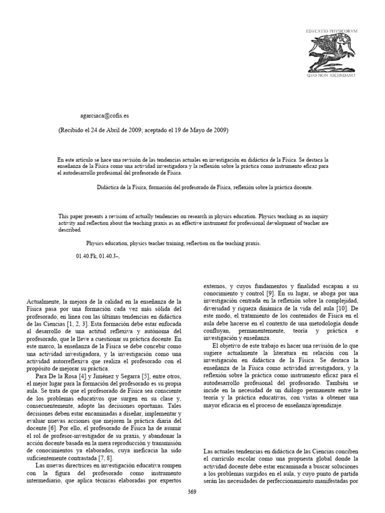 Didactica de La Fisica | PDF | Evaluación | Maestros