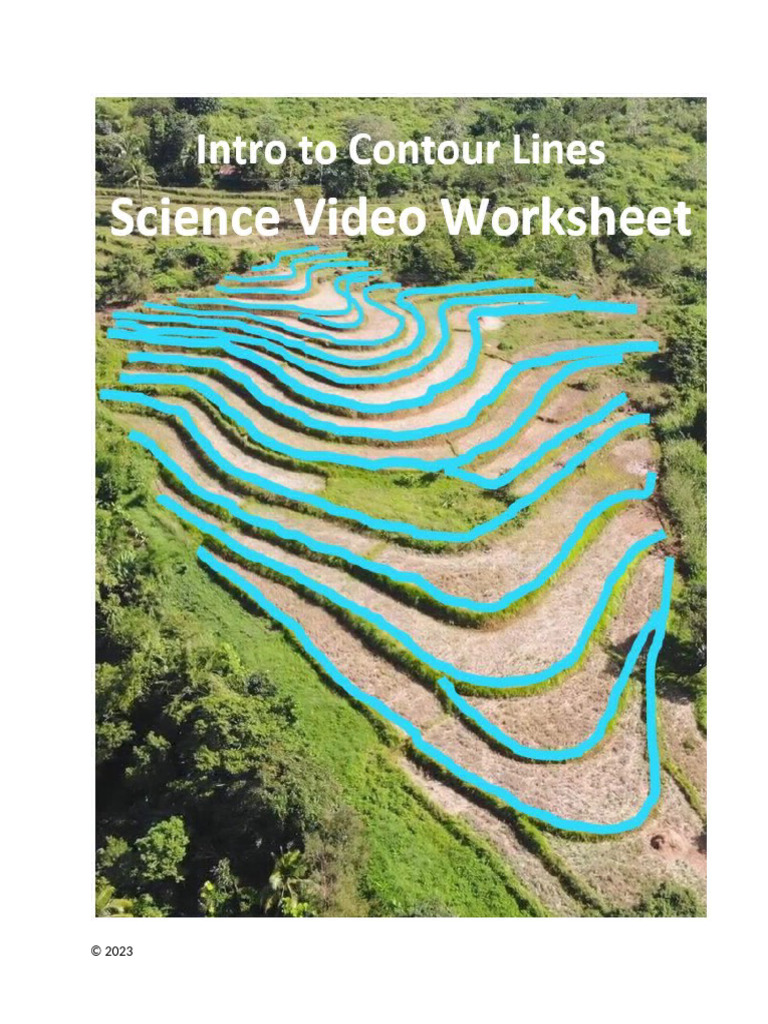 IntrotoContourLinesPart1VideosheetGoogleFormsmoreV2 3 | PDF | Contour ...