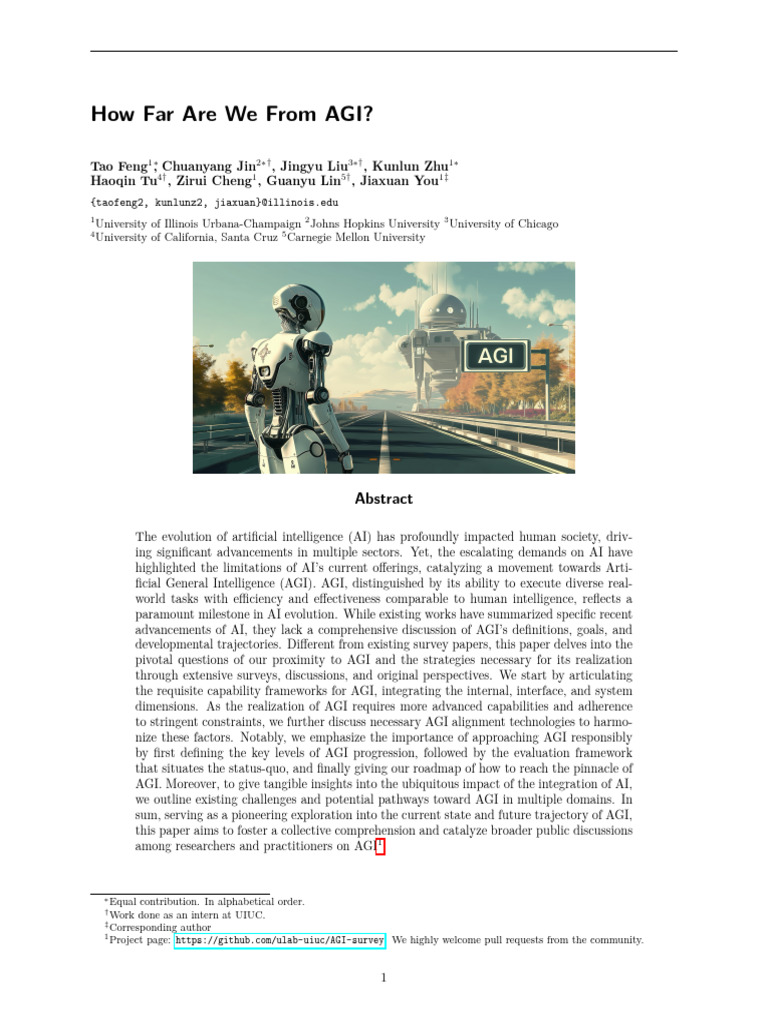 Proximity to Artificial General Intelligence | PDF | Artificial ...