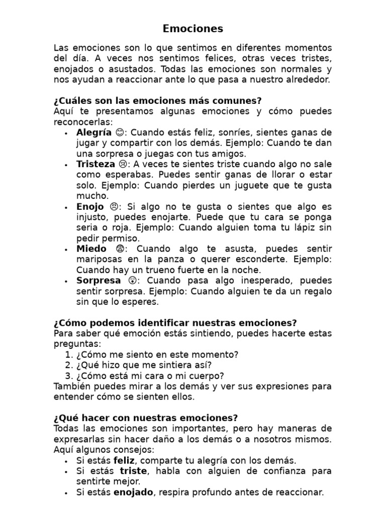 Guía para Reconocer y Manejar Emociones | PDF | Las emociones | Ira