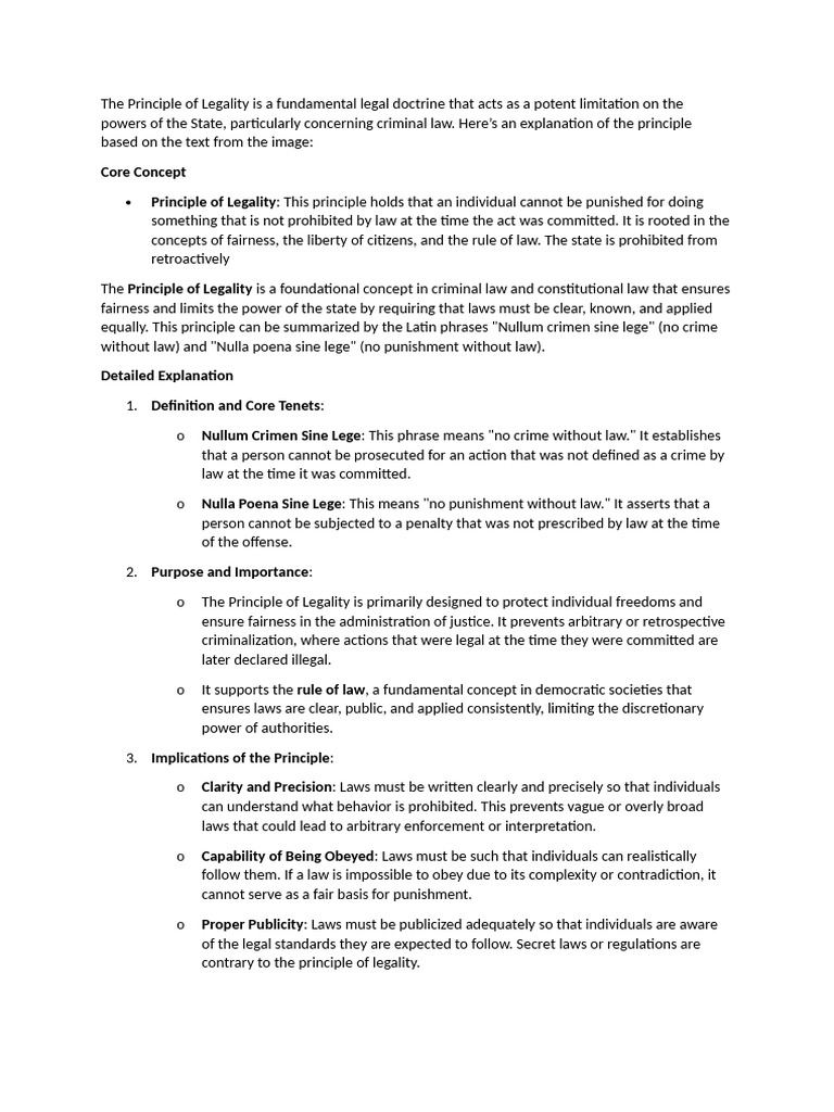 Principals of Criminal Law | PDF | Crimes | Crime & Violence