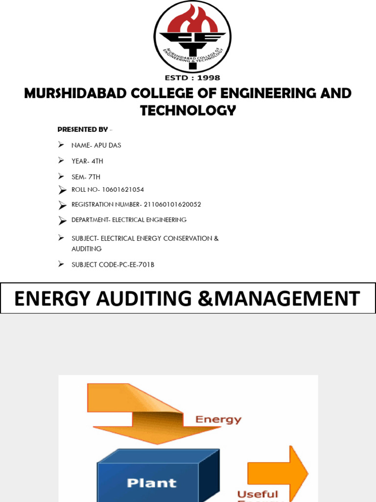 Energy Audit Overview and Importance | PDF | Audit | Energy Conservation