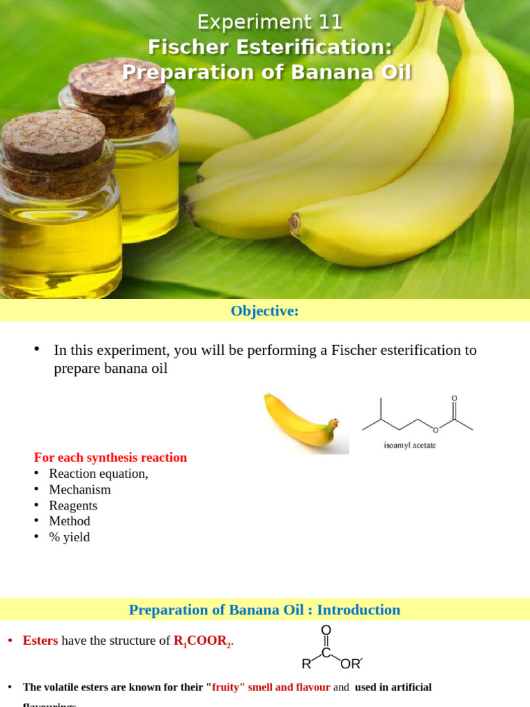 Exp11 Esterification | PDF | Ester | Chemistry