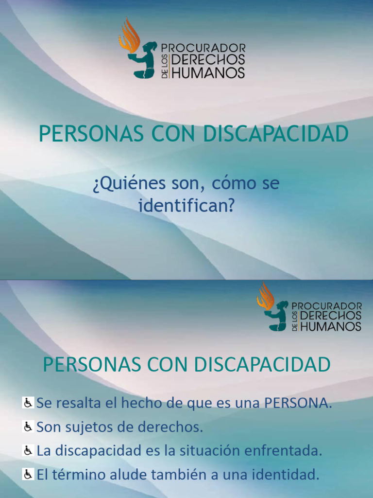 Concepto de Personas con Discapacidad | PDF | Invalidez | Politica social