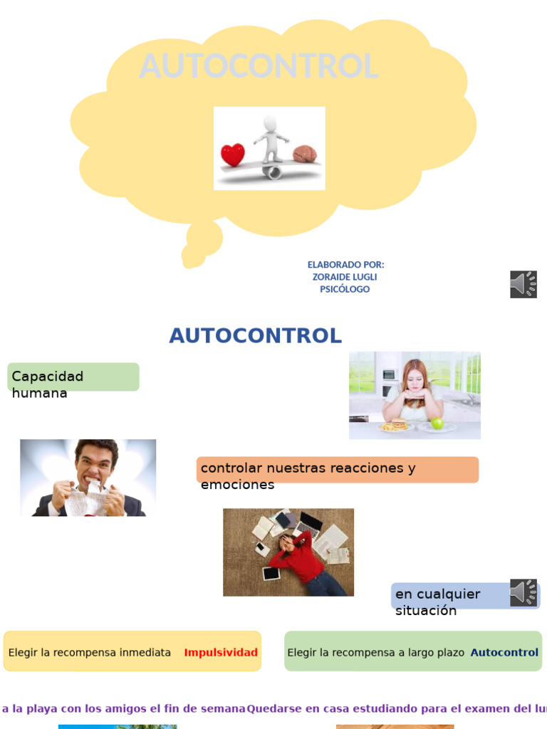 Estrategias para Mejorar el Autocontrol | PDF | Comportamiento ...