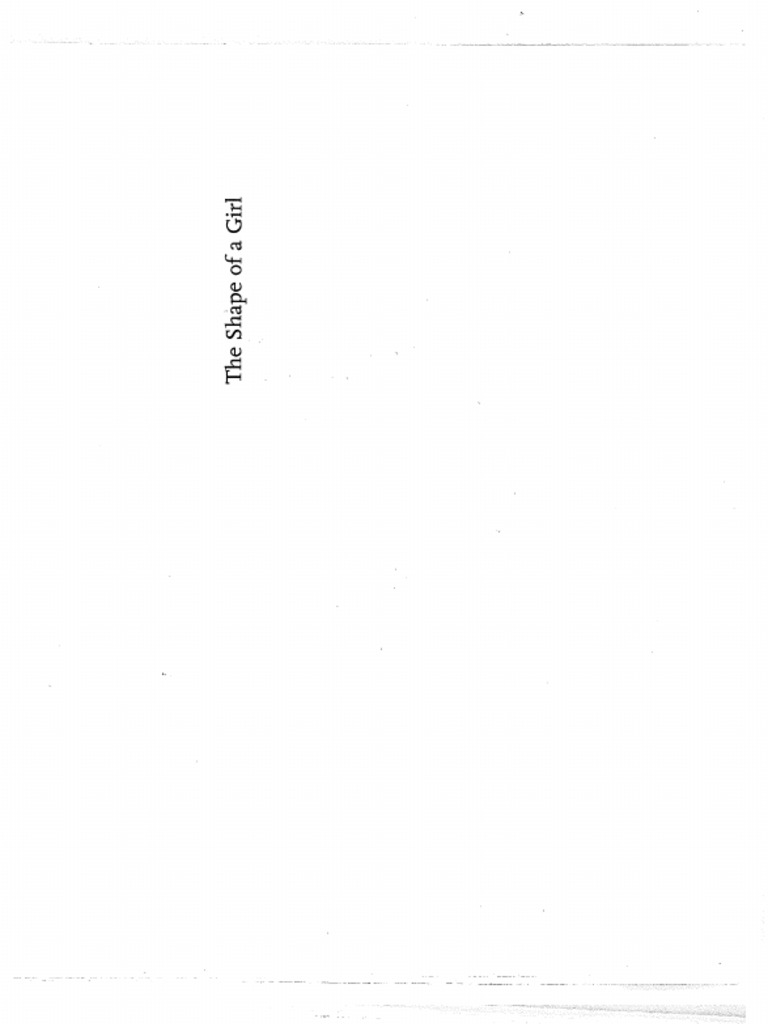 Shape of A Girl Script | PDF