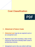 Cost Classification