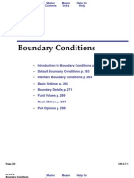 Pre Boundary Conditions