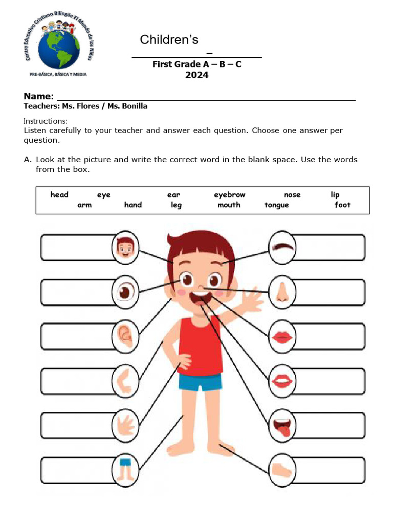 First Grade Science Study Guide 2024 | PDF