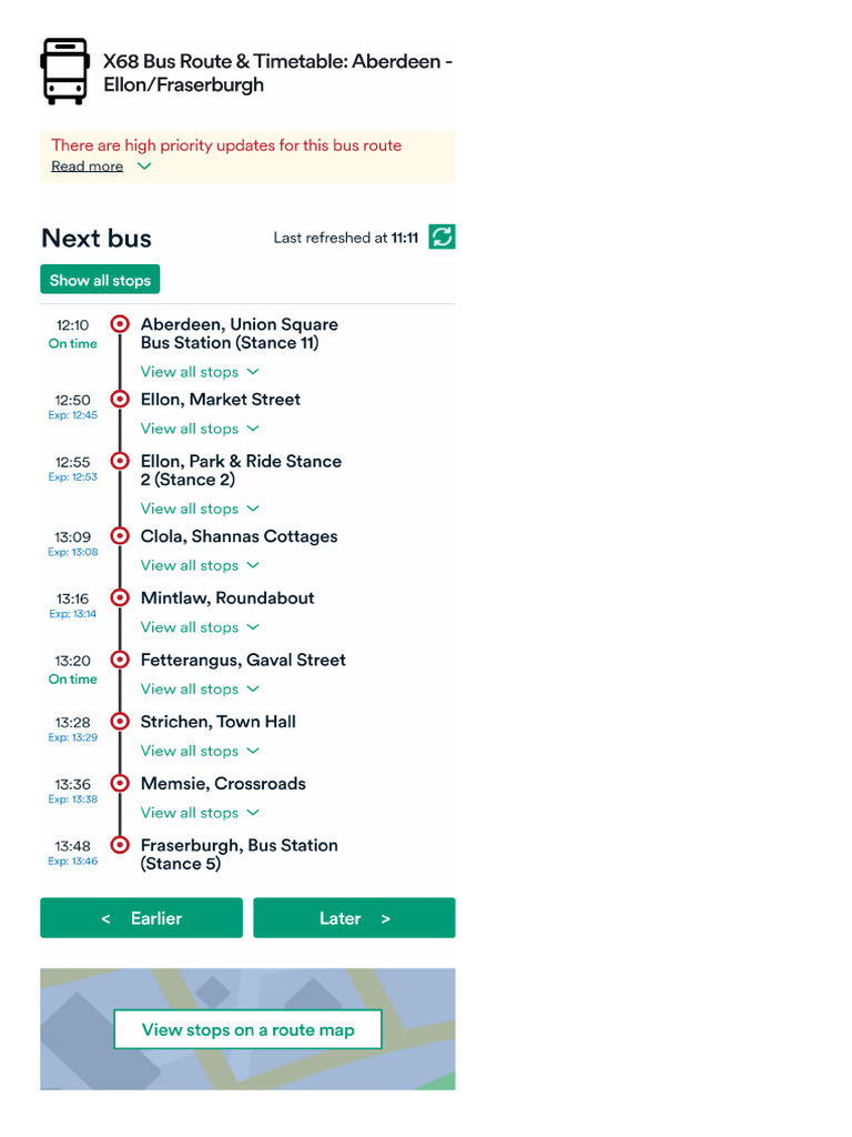 Bus Route | PDF