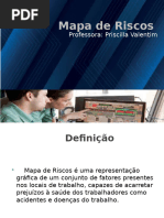 Mapa de Riscos Ambientais na CIPA | PDF | Risco