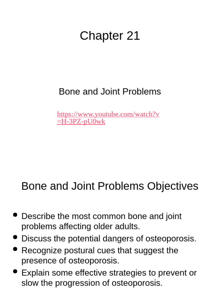 Osteoporosis and Arthritis in Seniors | PDF | Osteoporosis | Arthritis