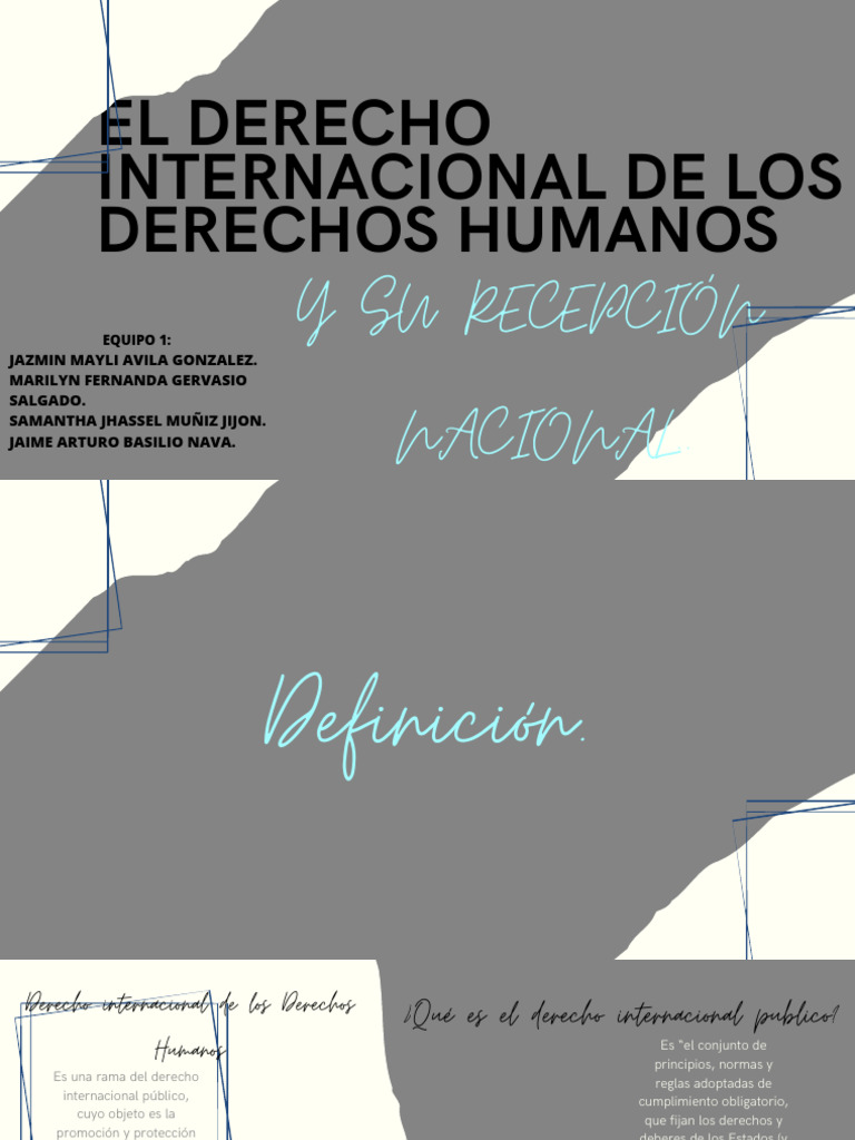 Derecho Internacional de los Derechos Humanos | PDF | Tratado | Juez