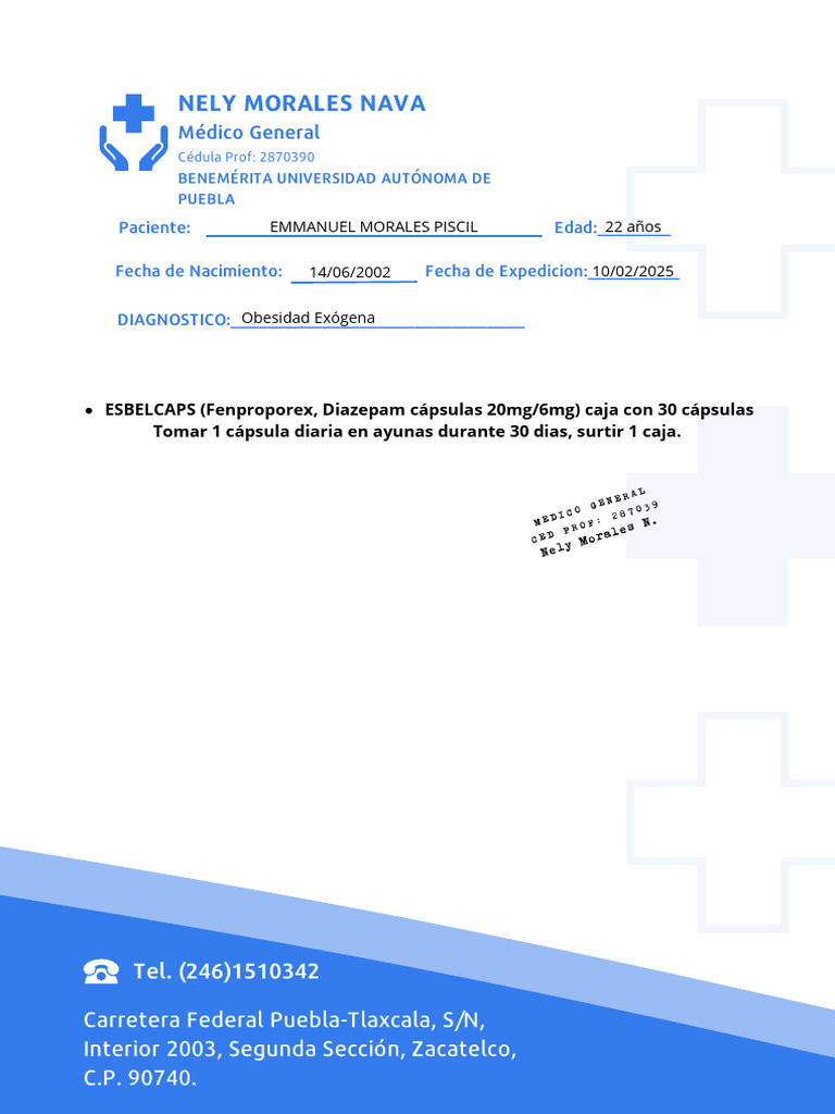 Esbelcaps: Tratamiento de Obesidad | PDF