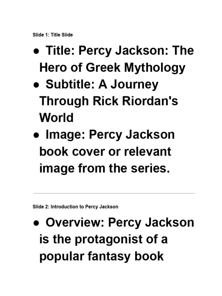 Yapping To Bypass Scribed Percy Jackson | PDF | Rick Riordan | Mythology