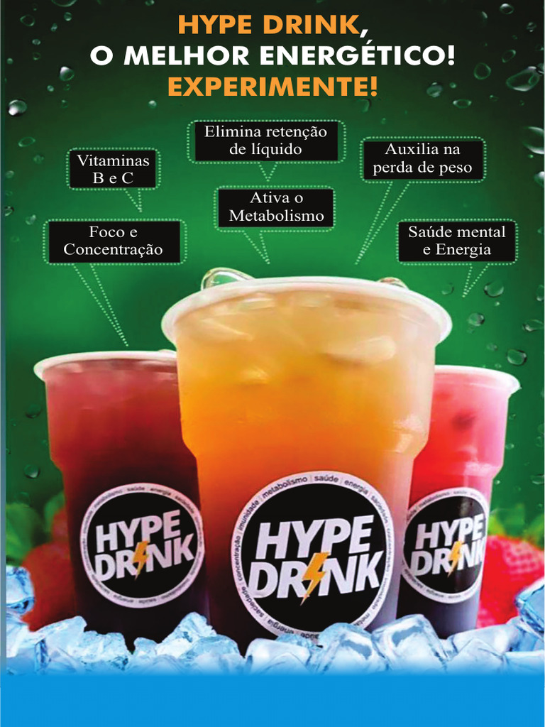 Benefícios do Hype Drink Herbalife | PDF