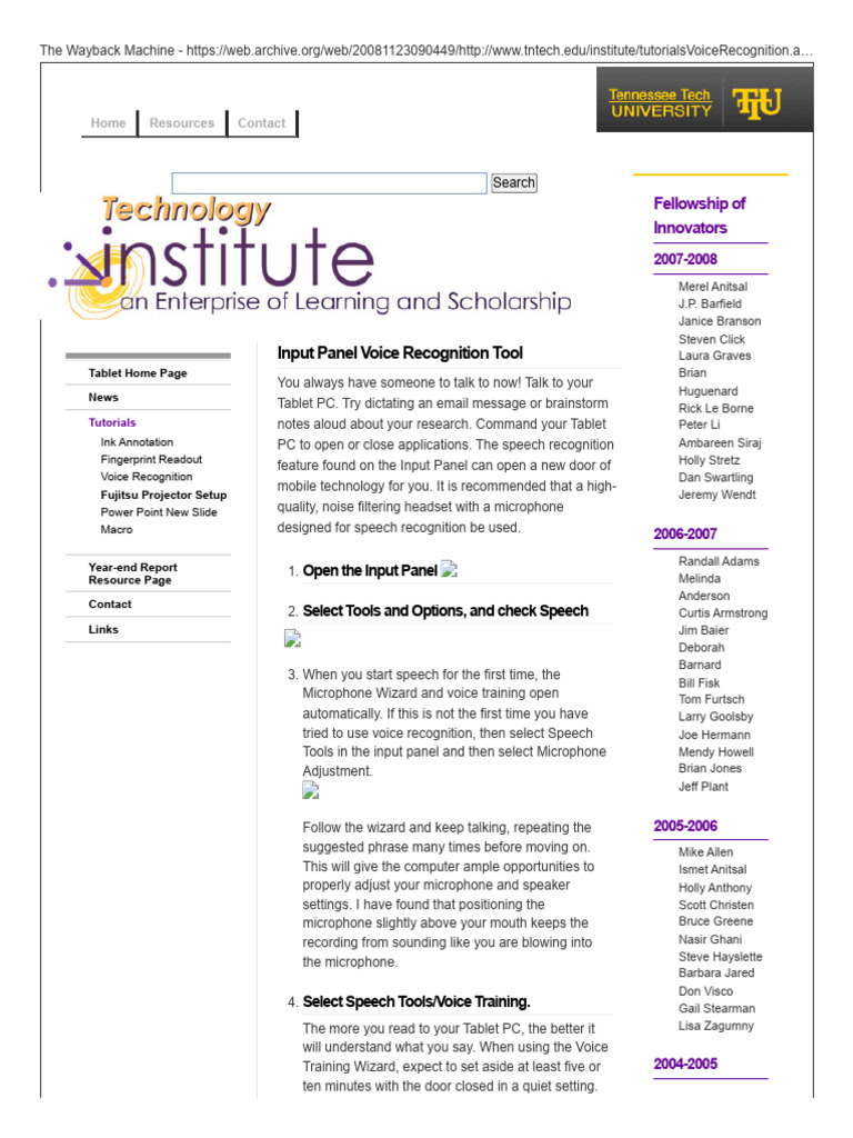 Voice Recognition Guide for Tablet PCs | PDF | Punctuation | Text