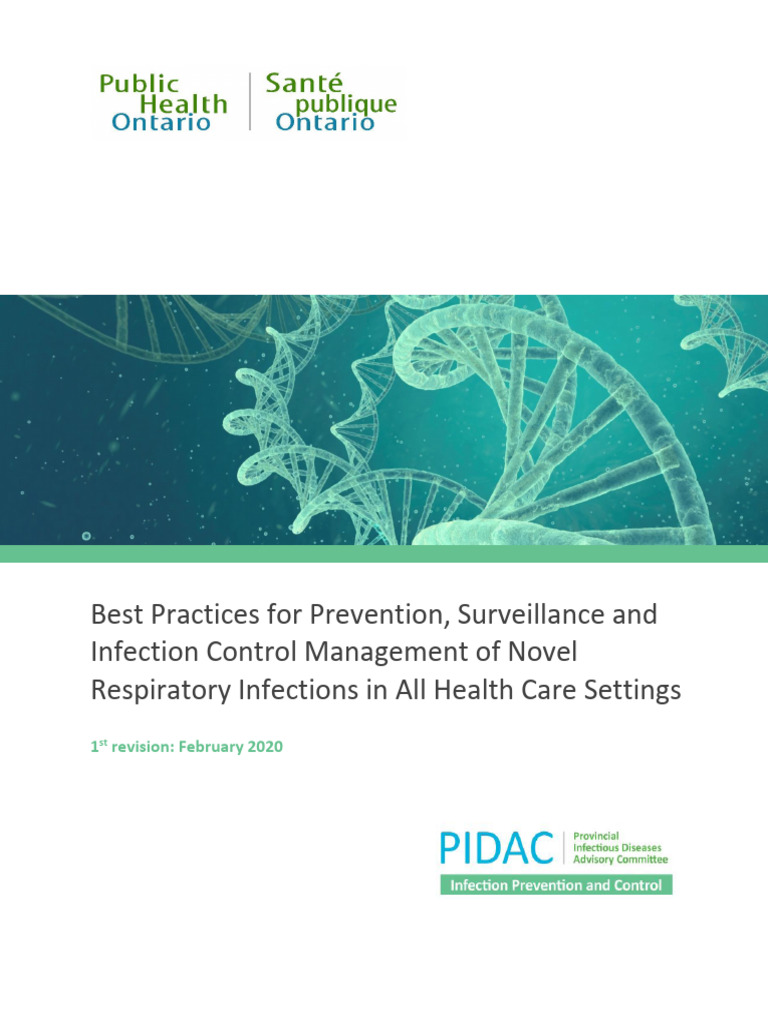 Best Practices for Respiratory Infection Control | PDF | Infection ...