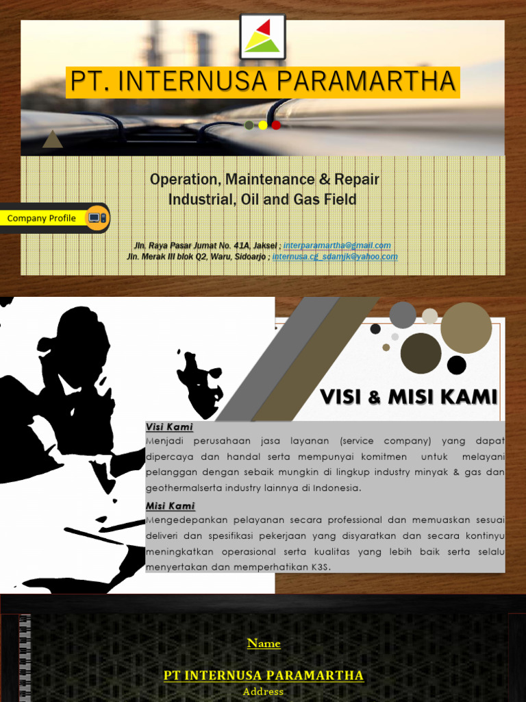 Profil Perusahaan PT Internusa Paramartha | PDF