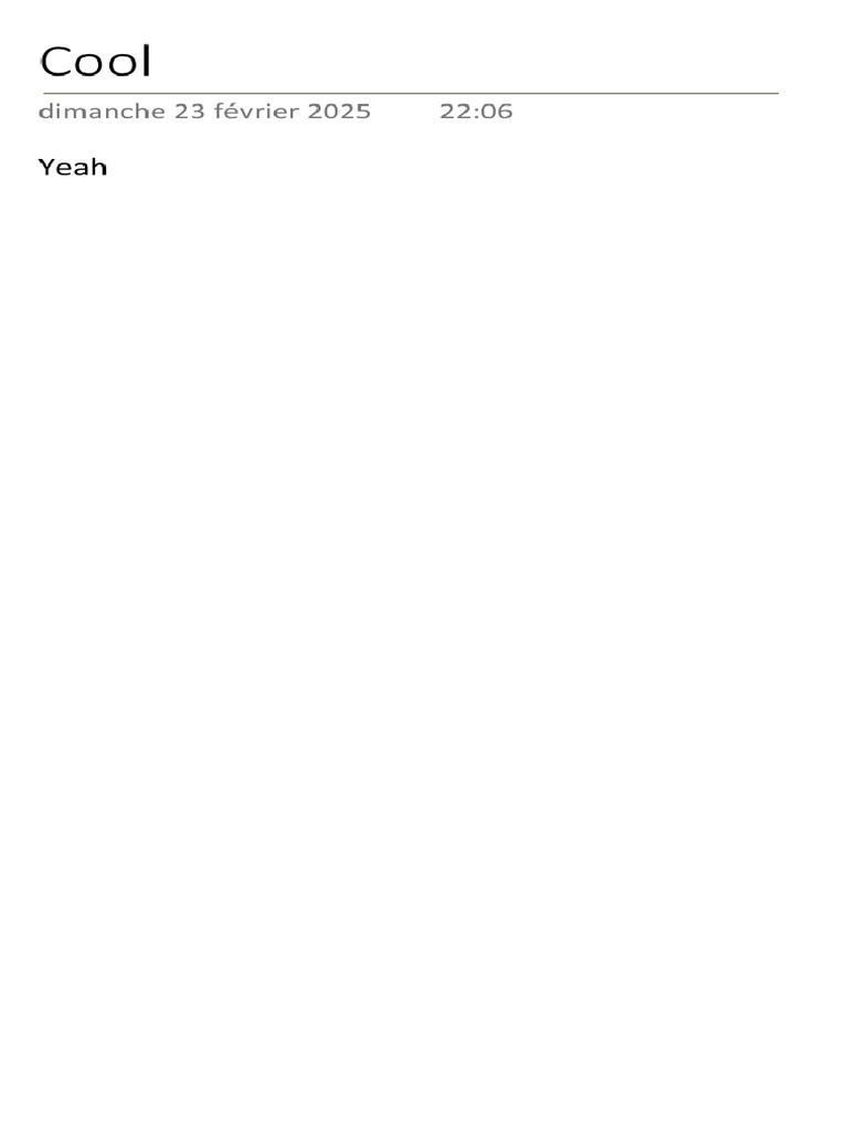 Cool | PDF