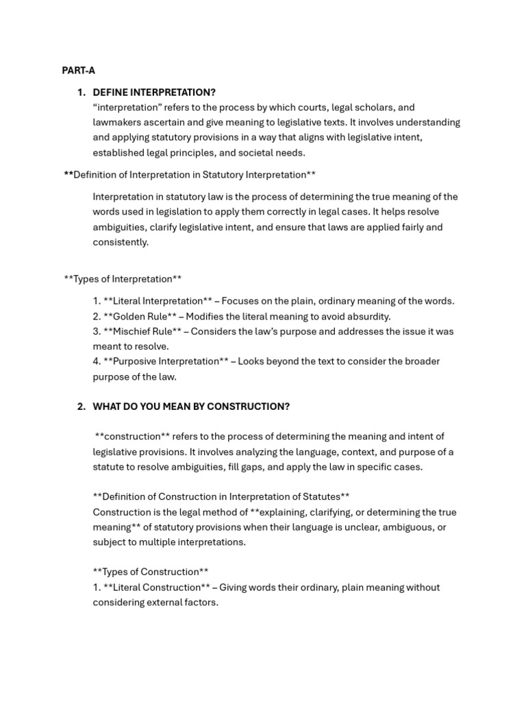 IOS Unit Exam Answers | PDF | Statutory Interpretation | Utilitarianism