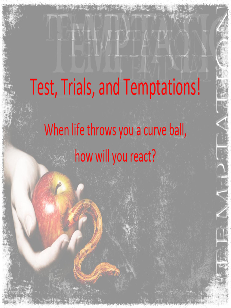Test, Trials, and Temptations! - Clover Sites | PDF | Prayer | Mind